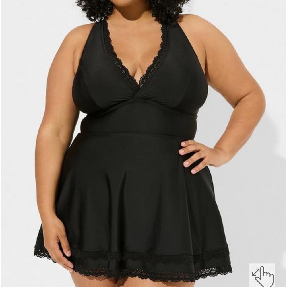 Torrid size 3 swim dress new without tags